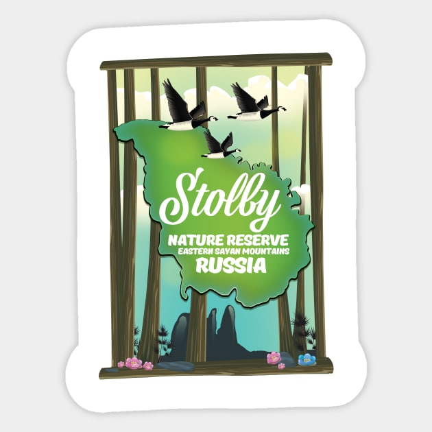 Stolby Nature Reserve Sticker by nickemporium1